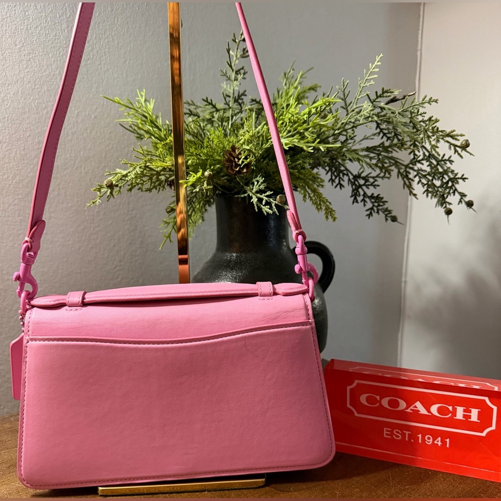 Coach Pink Juno Bag - Picture 2 of 16